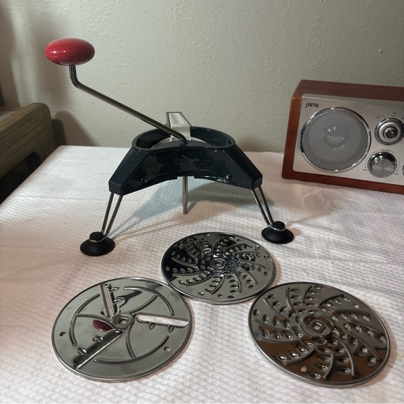 Other - Westmark  Schnitzel Mouli Rotary Grater  Three Blade Discs